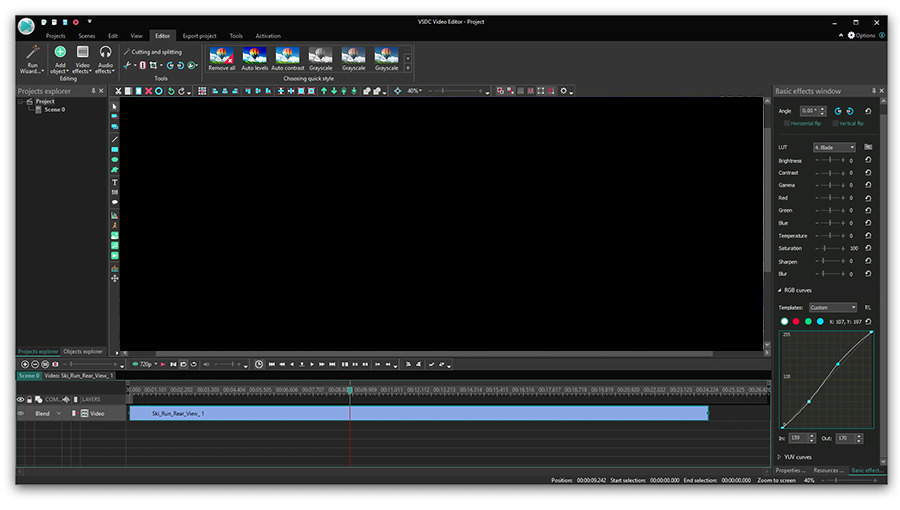VSDC VIDEO EDITOR