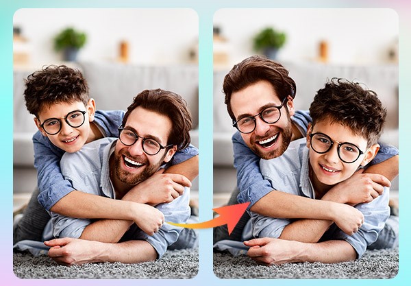 Essayez la meilleure application de face swap.