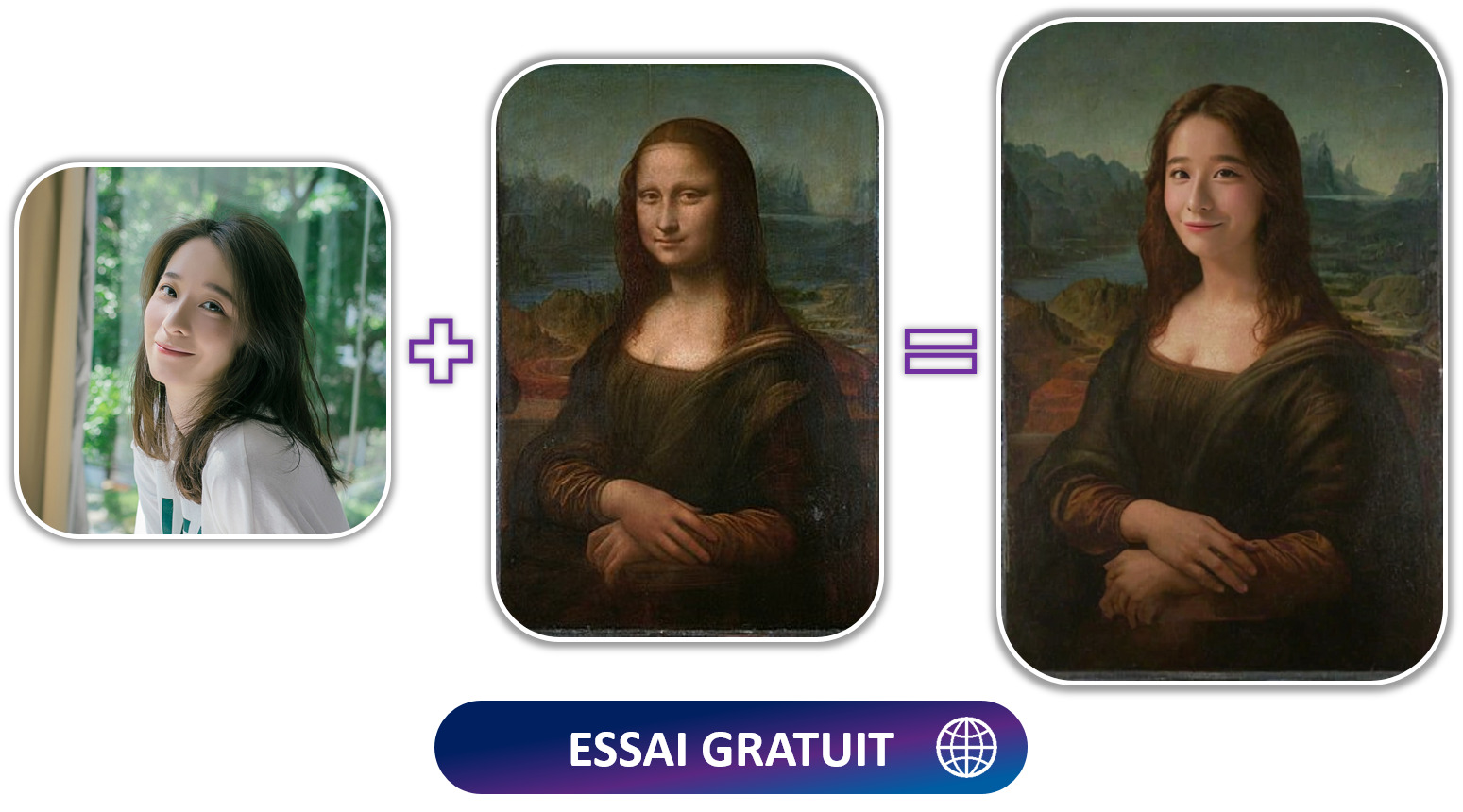 MyEdit -  Modèles Face Swap oeuvre d'art