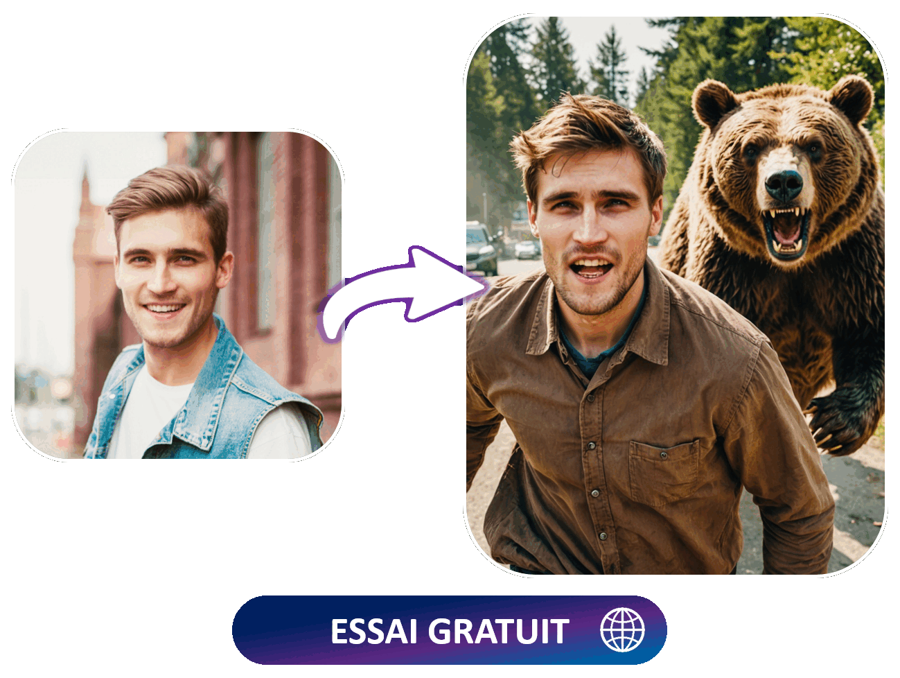 MyEdit - Démo de Face Swap IA