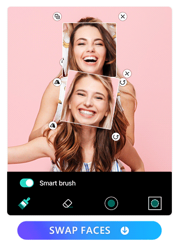Experience the power of PhotoDirector's face swap feature. With its advanced AI technology, PhotoDirector stands out as a versatile face swap app. Utilize the convenient Cut Out function to effortlessly remove photo backgrounds, enabling seamless face swapping. Explore the endless possibilities and unleash your creativity with PhotoDirector's face swap capabilities.