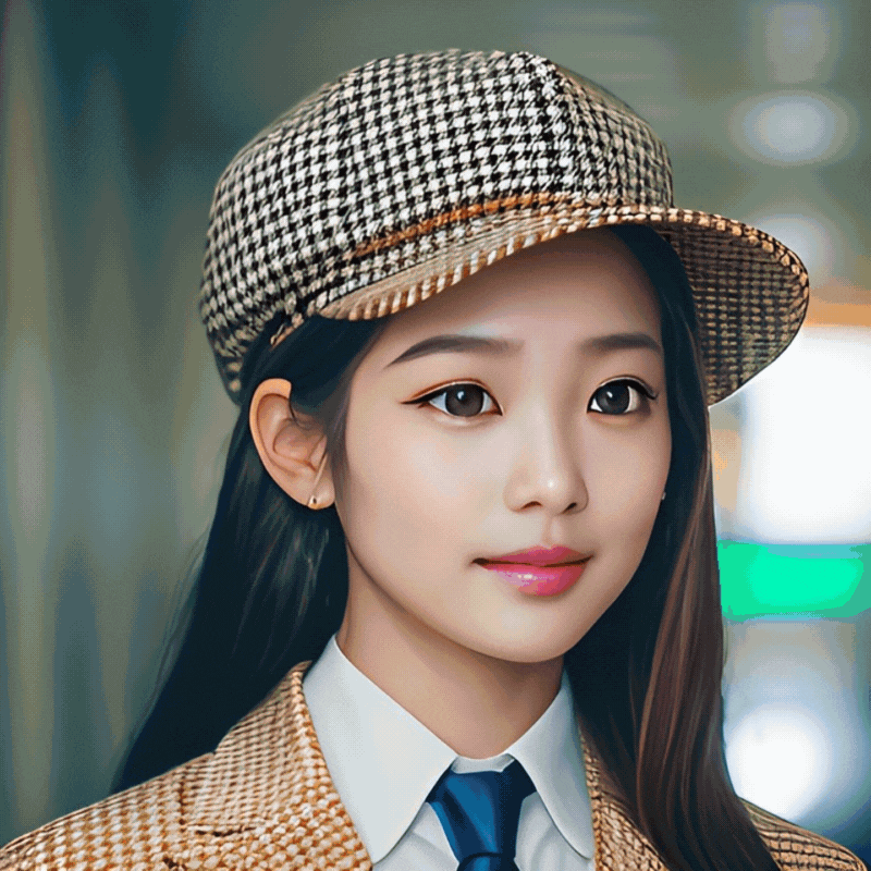 AI 試戴帽子造型