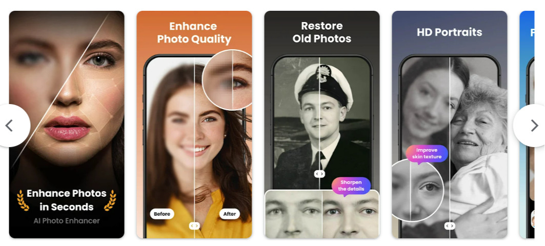 AI Photo Enhancer App Features