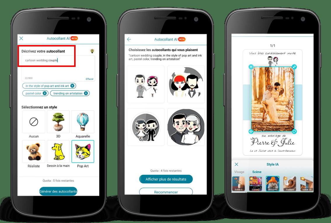 creer une invitation avec promeo