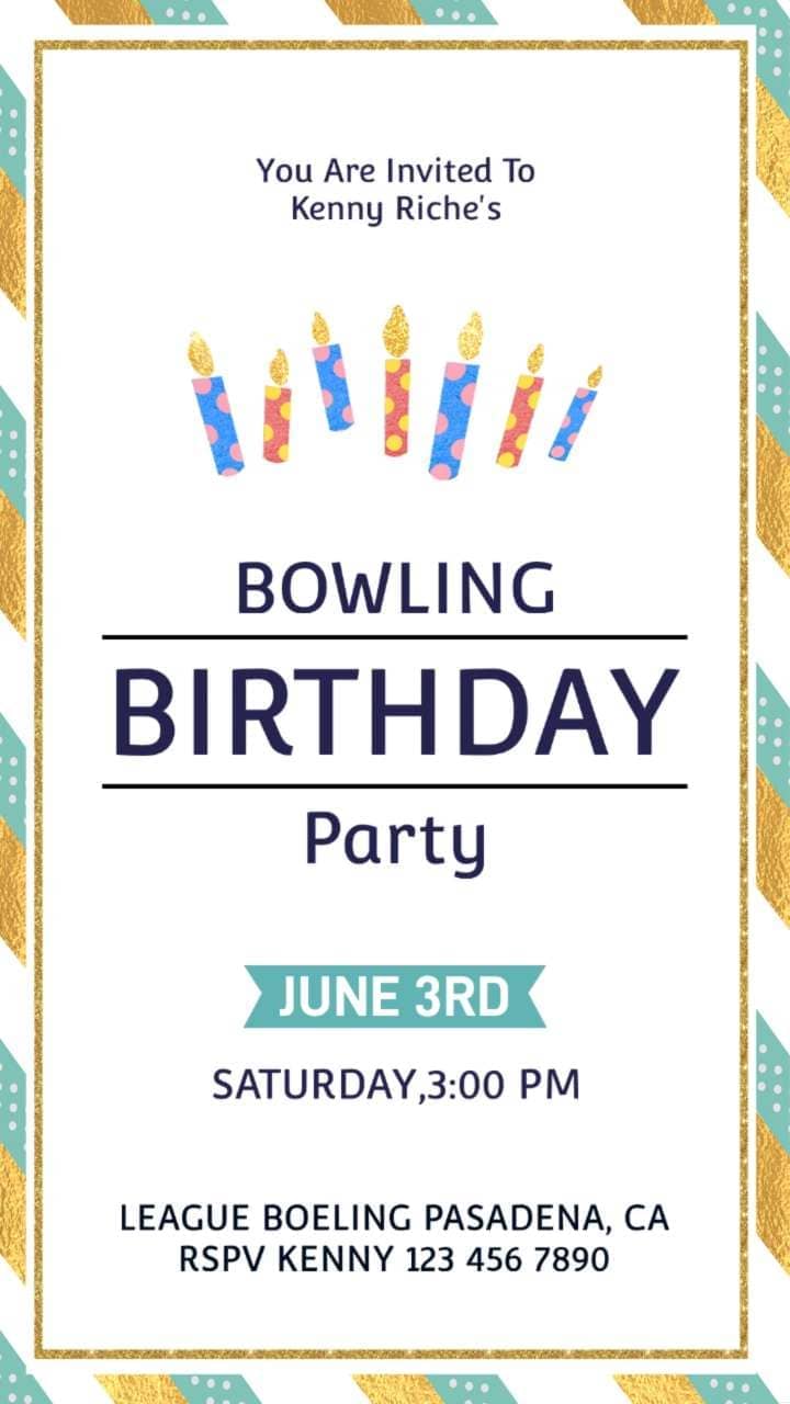 Meilleurs modèles d'invitation d'anniversaire gratuits