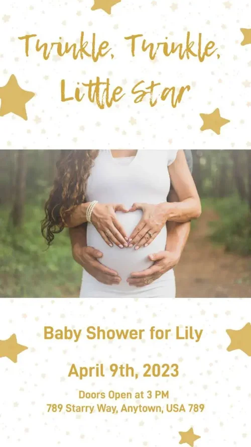 Meilleurs modèles d'invitation Baby shower