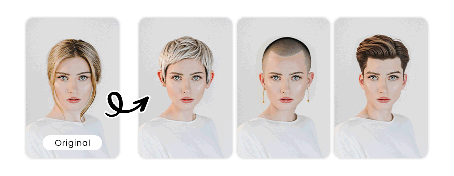 Cómo cambiar color de pelo con PhotoDirector