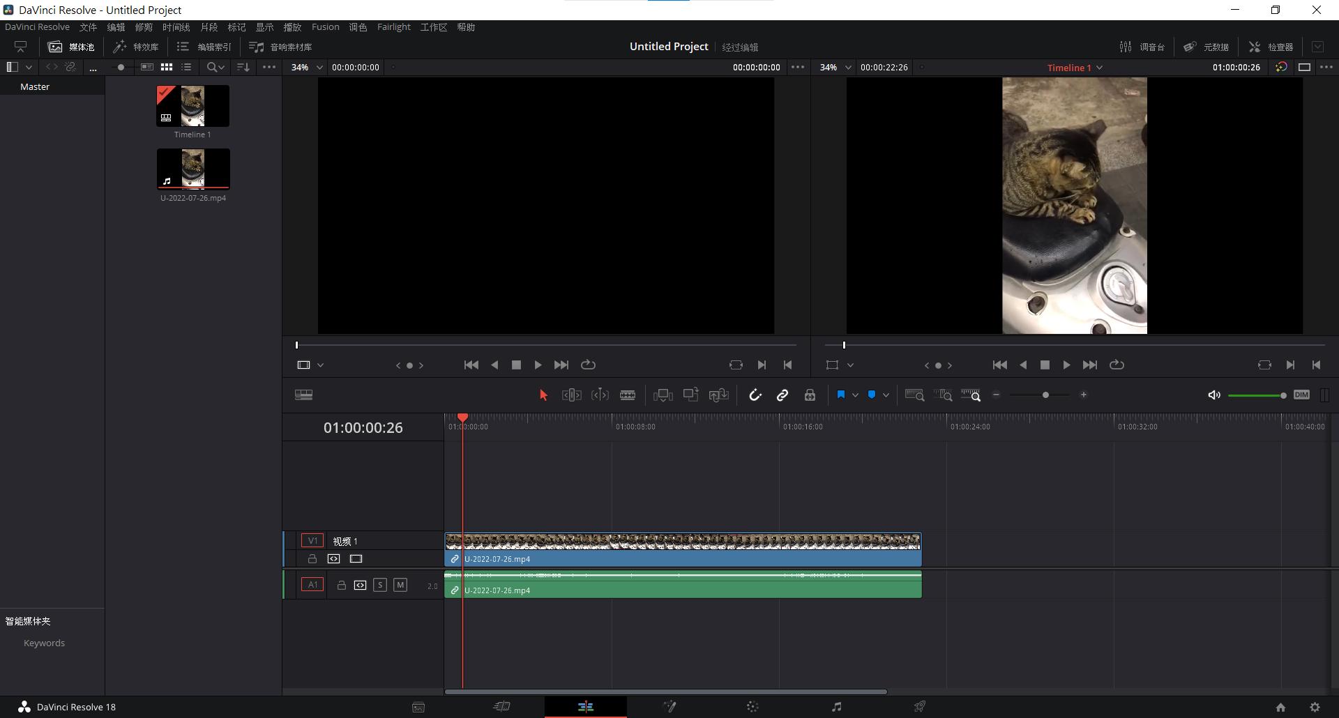 Davinchi剪片軟體