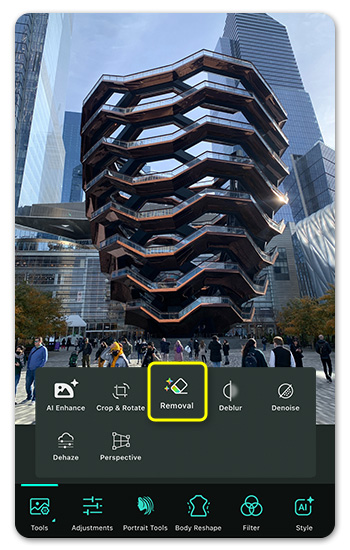 Enhance photos with PhotoDirector