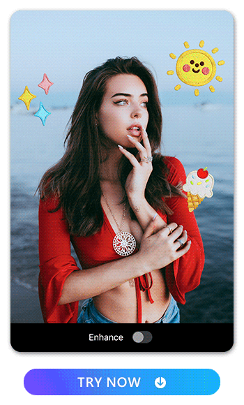 Enhance photos with PhotoDirector