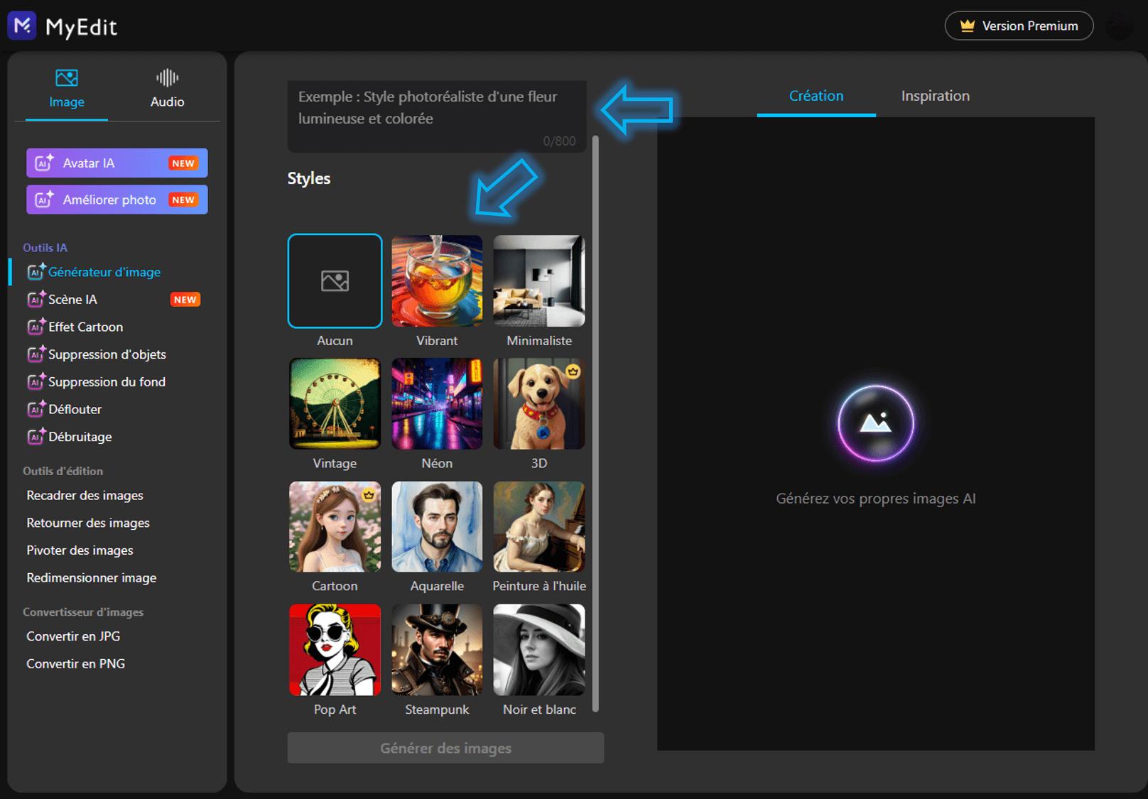 Tutoriel - Générer une image IA - Etape 2