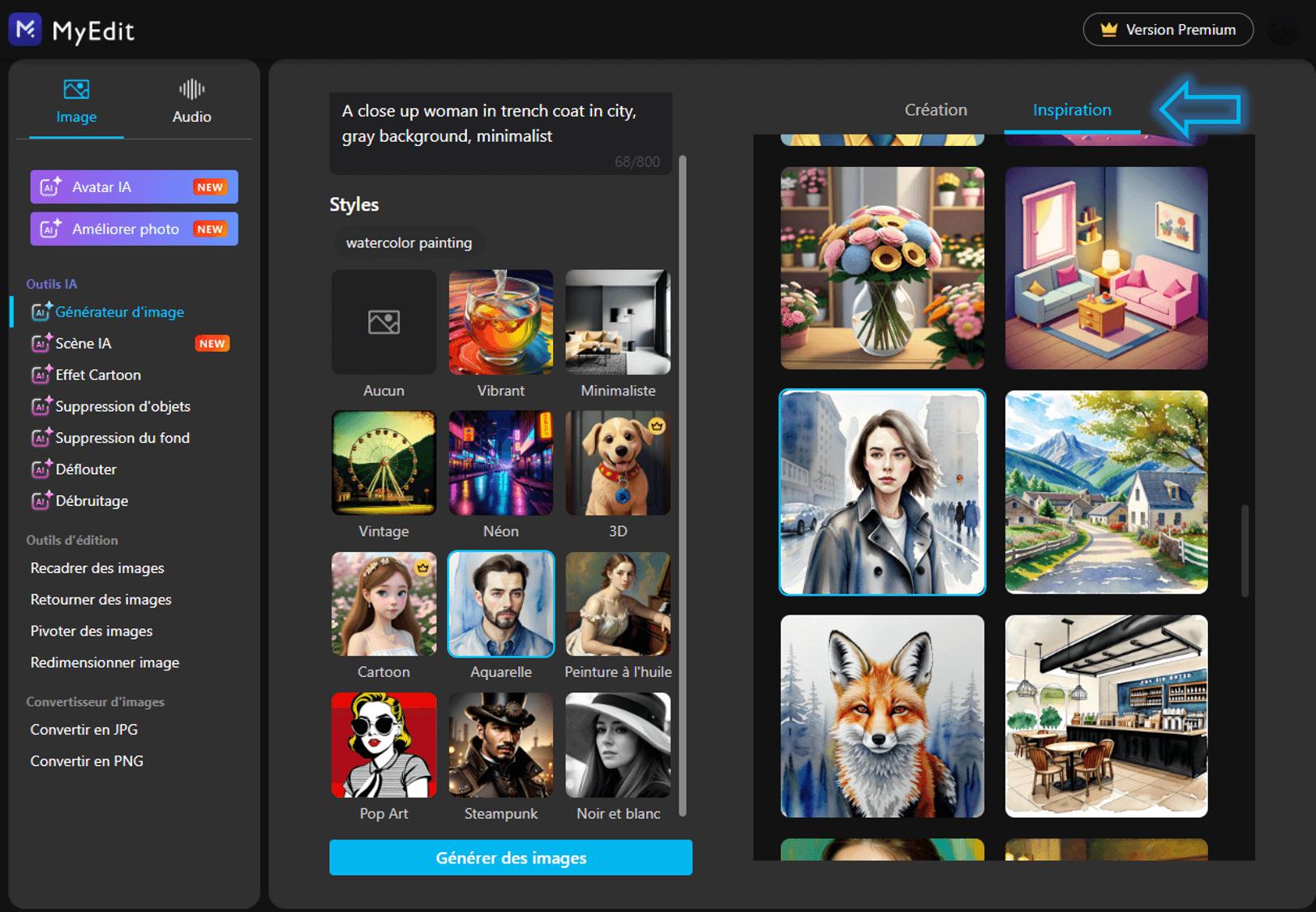 Tutoriel - Générer une image IA - Etape 3