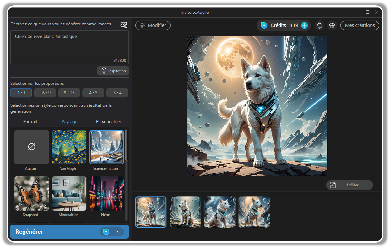 Tutoriel PC - Générer une image IA - Etape 4