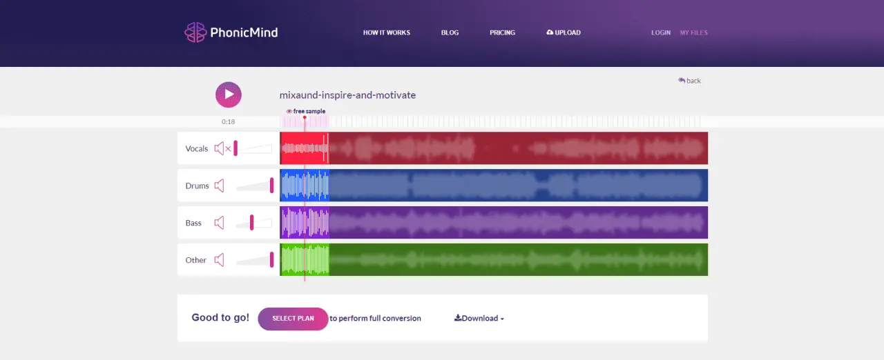 PhonicMind Interface