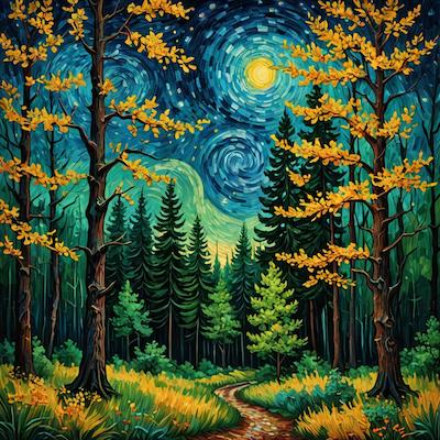 MyEdit AI 画像生成 ゴッホ