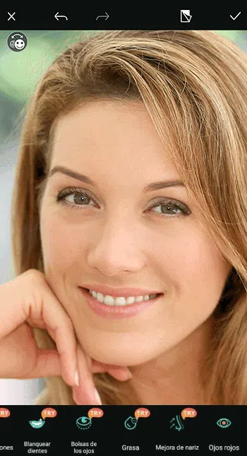 PhotoDirector - La mejor app para corregir fotos con ojos rojos