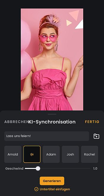 Videos synchronisieren mit VivaVideo