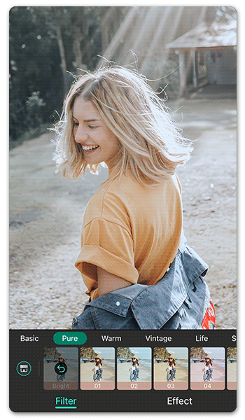 Enhance photos with PhotoDirector