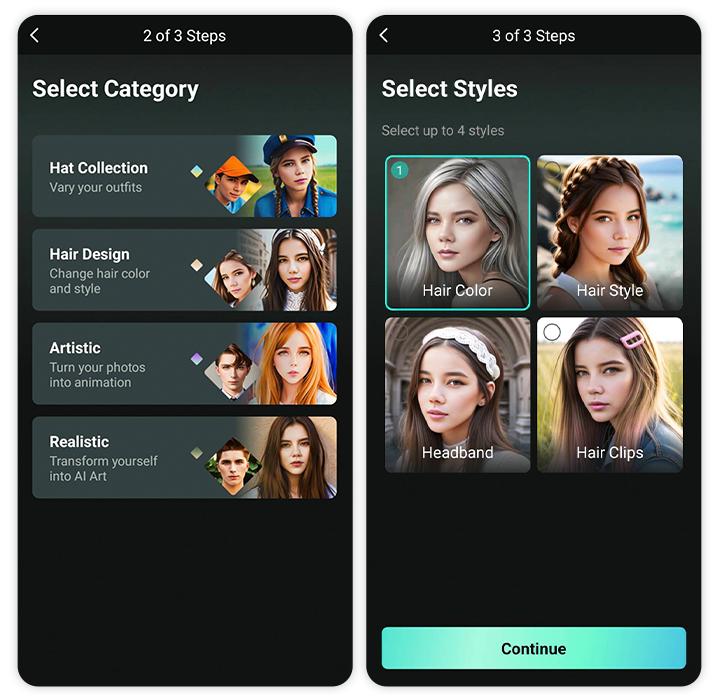 Enhance photos with PhotoDirector