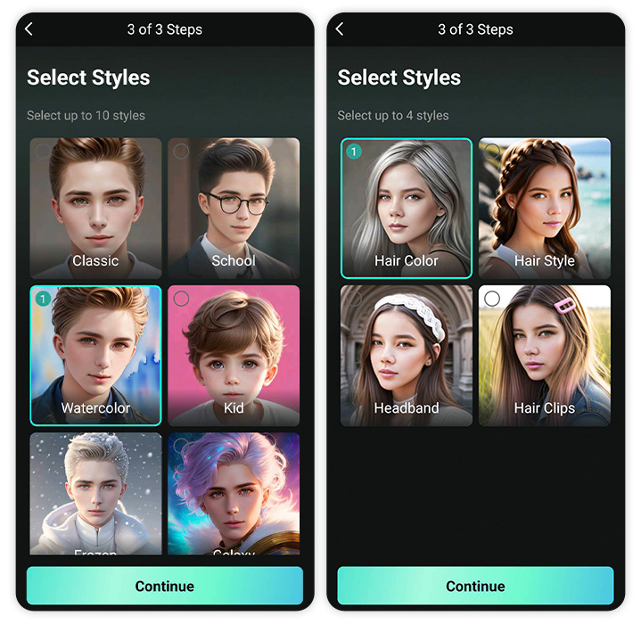 Enhance photos with PhotoDirector