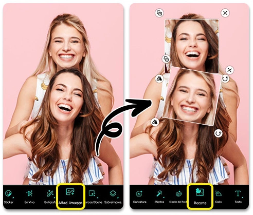 fotos con cambio de rostro