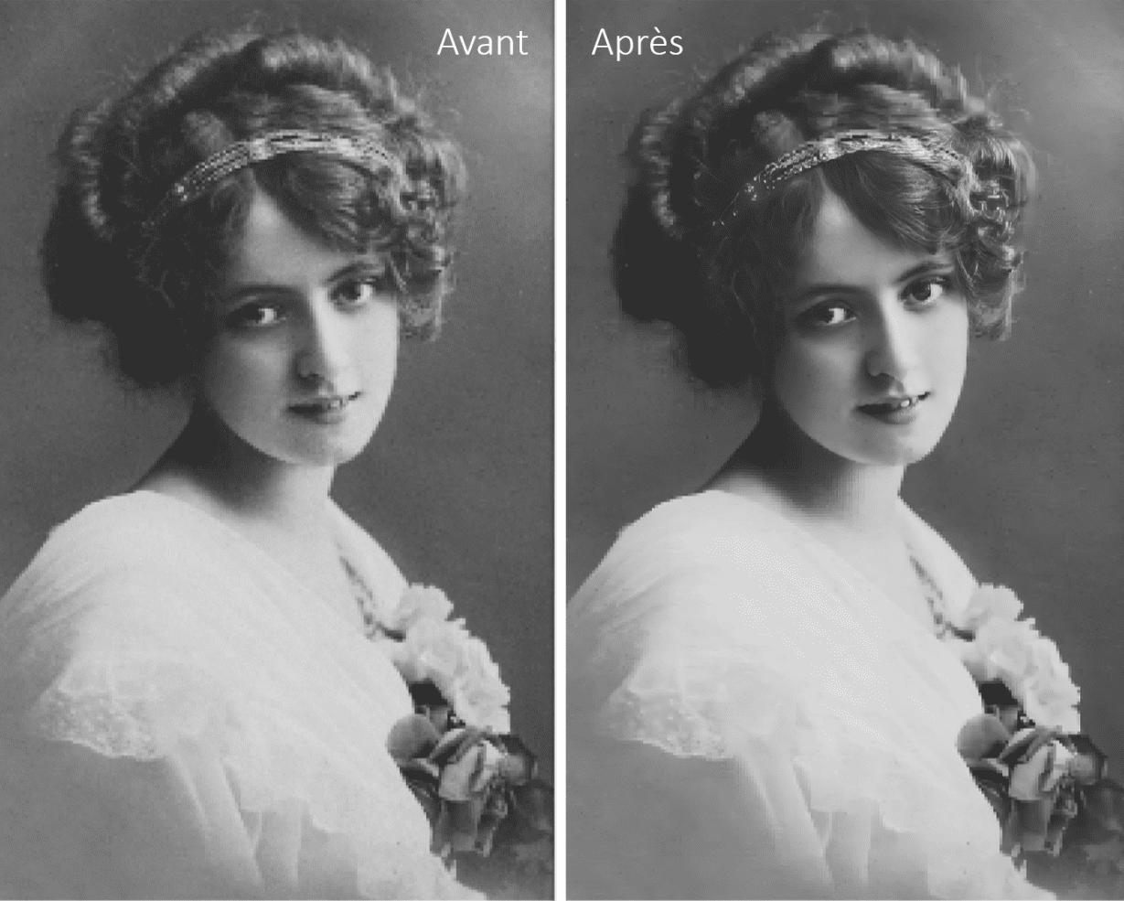 Dépixeliser une image