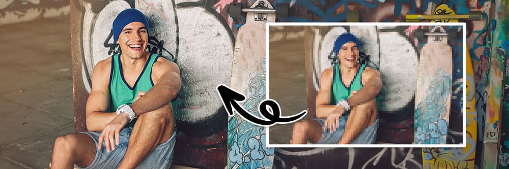 Comment dépixeliser une image sur mobile, PC et en ligne