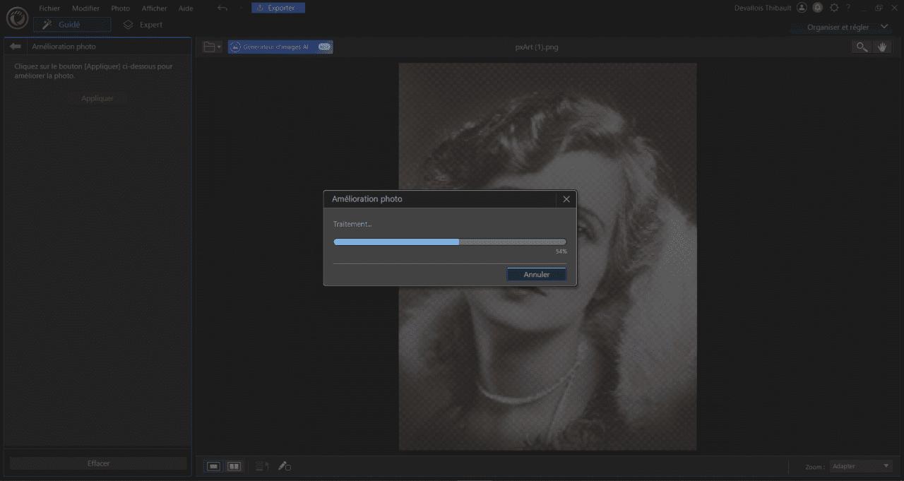 Dépixeliser une image