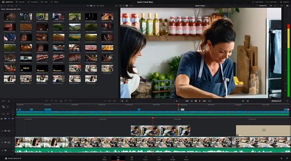 DaVinci Resolve_Interface