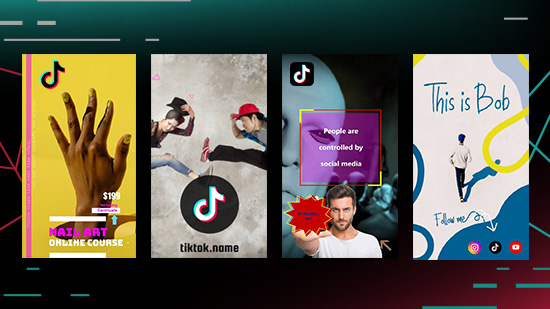TikTok Video erstellen mit Vorlagen