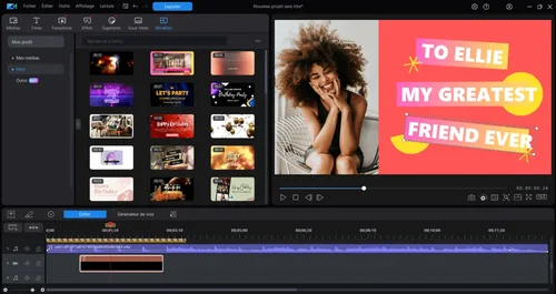 PowerDirector Interface