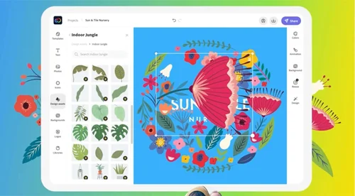 Adobe Express Interface