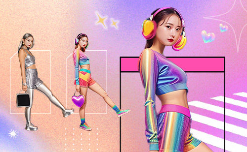 跟上 Y2K 穿搭風潮!一鍵 AI 換裝把 Y2K 元素穿上身!