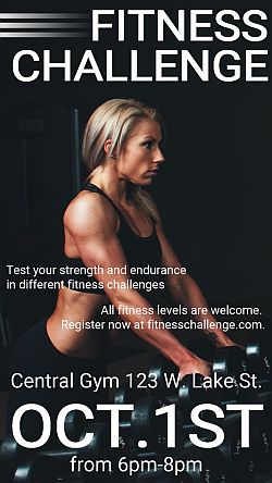 Promeo - Best templates for Fitness Challenges