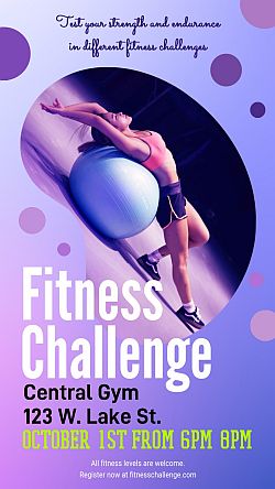 Promeo - Best templates for Fitness Challenges
