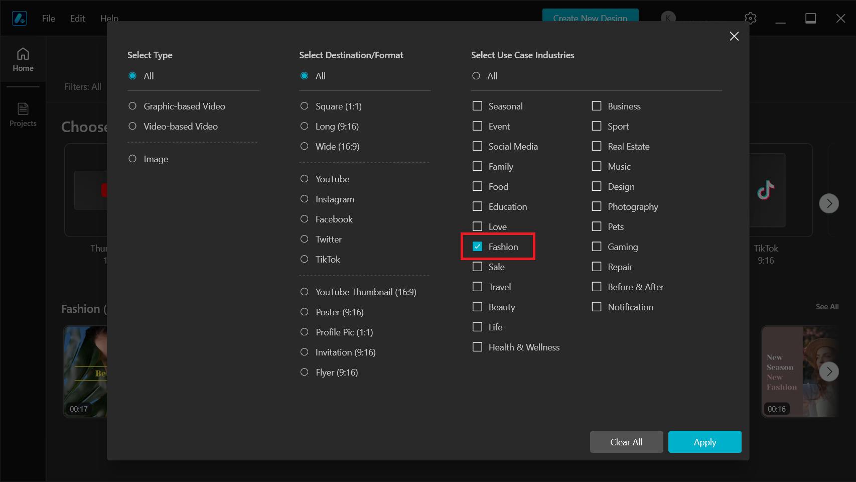 How to create fashion ads