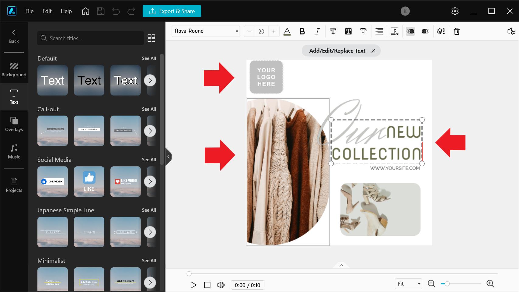 How to create fashion ads