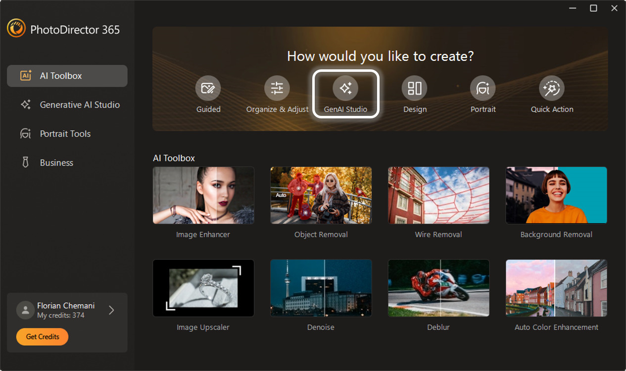 Step 1 - How to use AI for Interior Design on PC