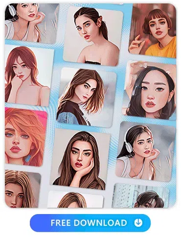 the AI Anime collage from PhotoDirector