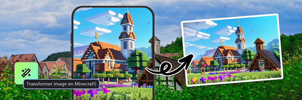 Meilleurs Générateurs pour transformer une photo en Minecraft Pixel Art