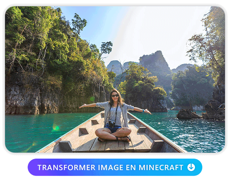 Transformer une image en minecraft pixel art