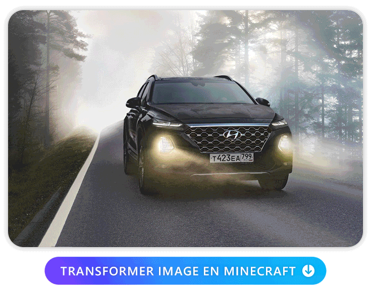 Transformer une image en minecraft pixel art