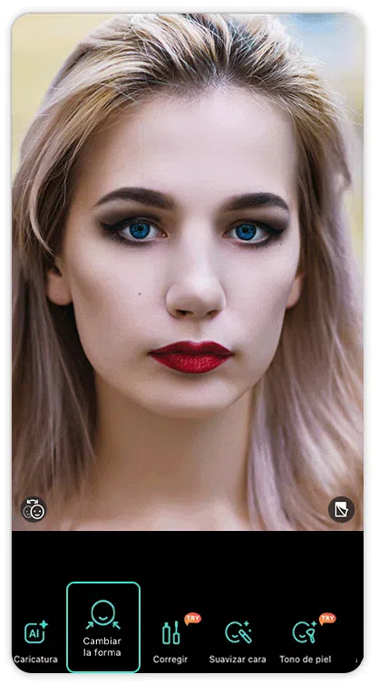 Cómo remodelar tu nariz con PhotoDirector