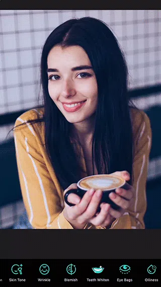 Blanquear dientes con PhotoDirector