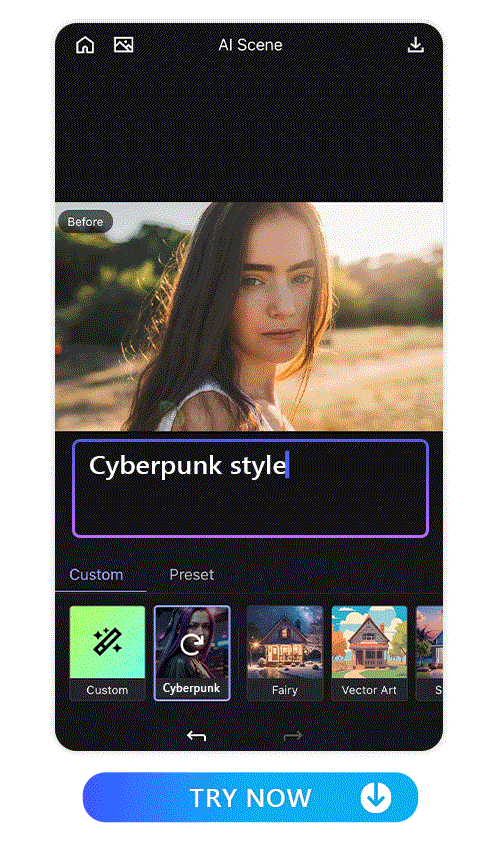 Enhance photos with MyEdit
