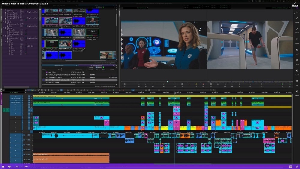 interface Media Composer
