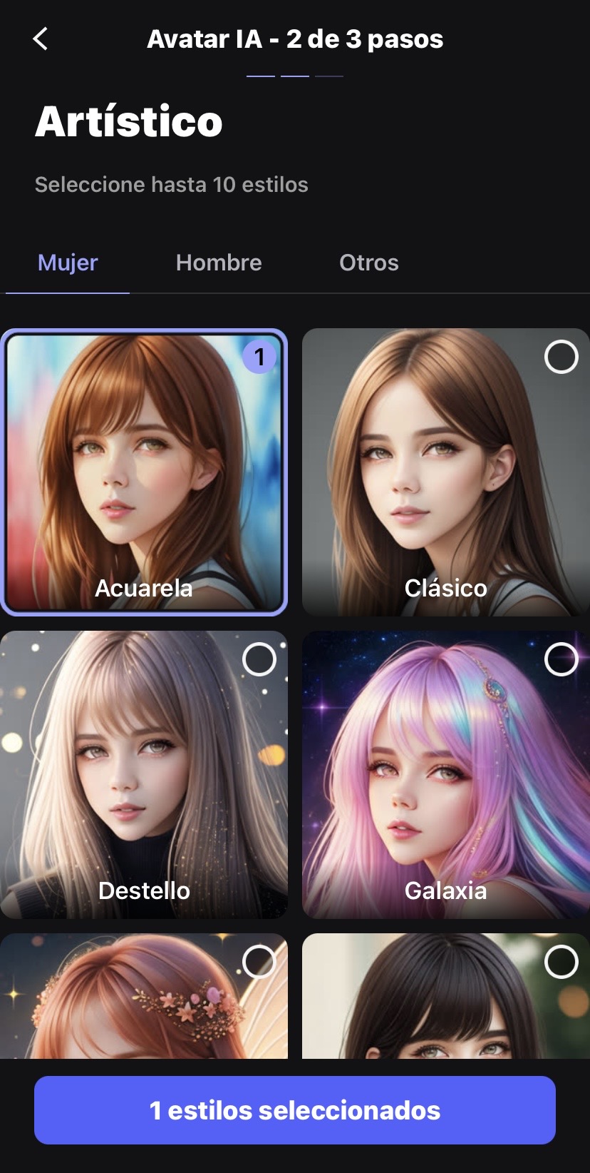 Vivid AI - La mejor app para generar retratos digitales y otras imágenes IA a partir de texto