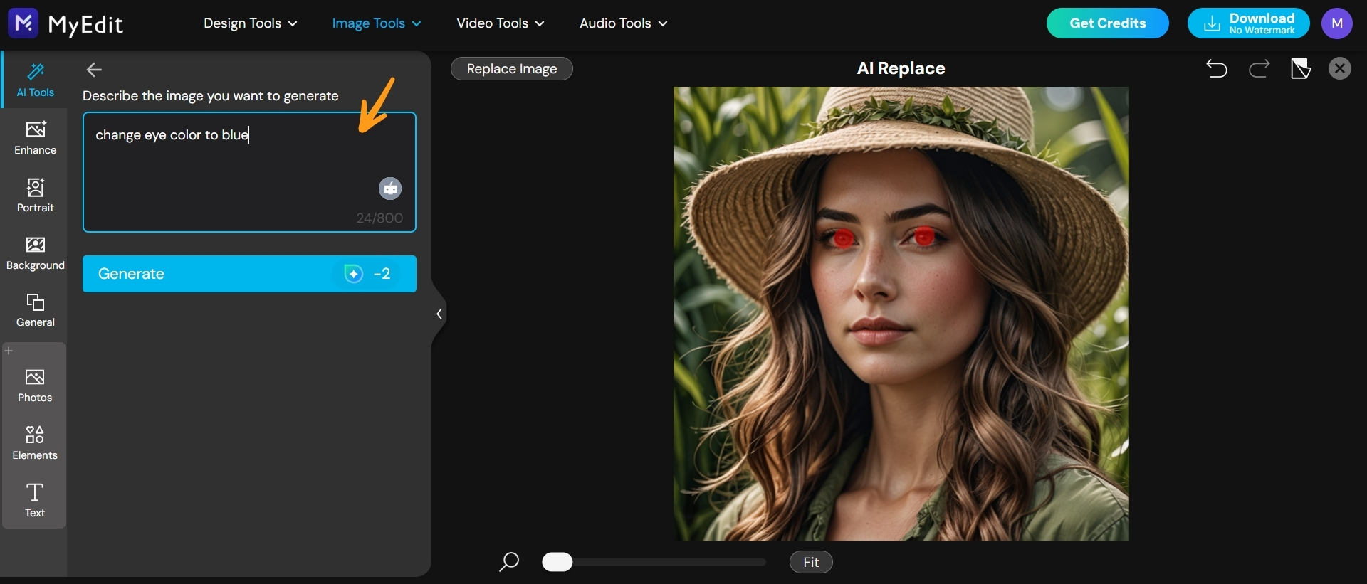 How to Change Eye Color in Photos Online