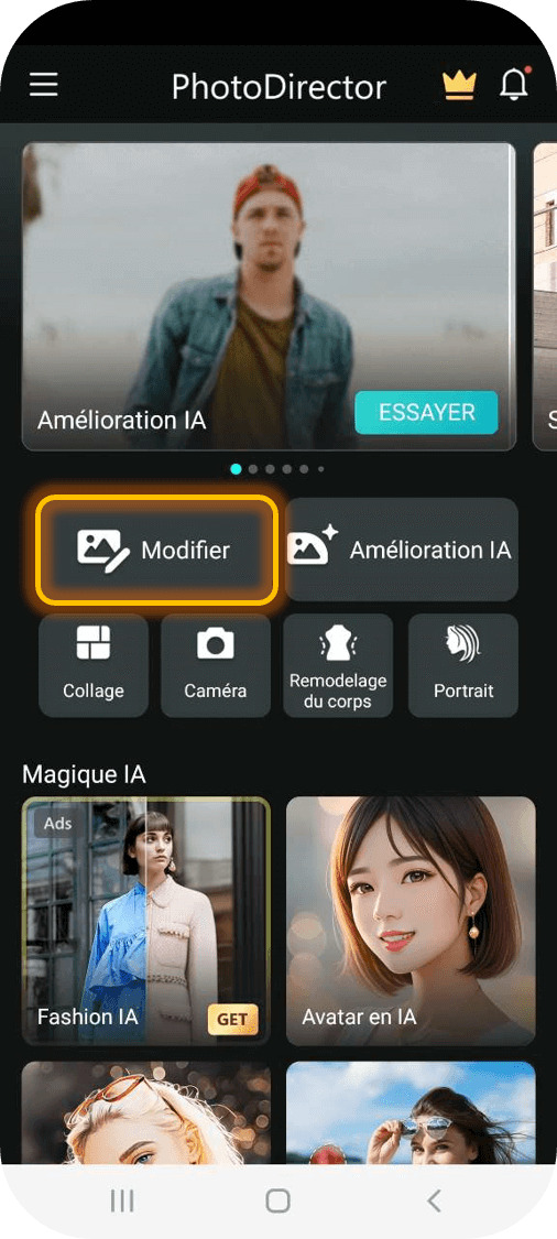 Blanchir ses dents sur une photo avec une application mobile - 1