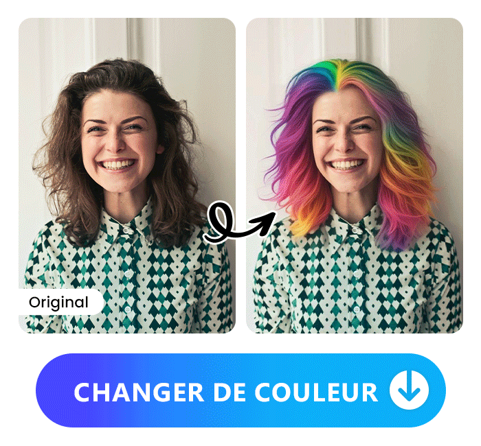 PhotoDirector - essayer differents styles de coiffures virtuellement